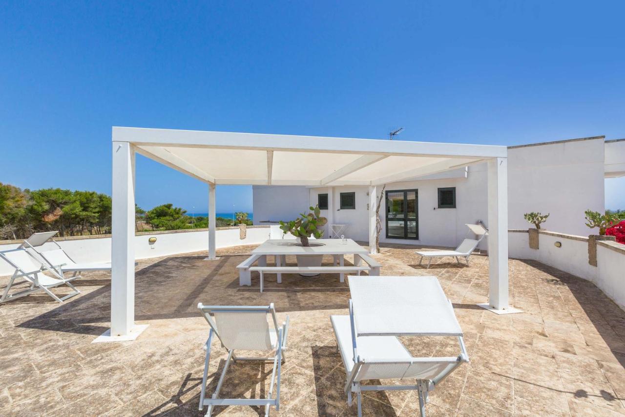 Residence Punta Cassano - In Piscina Sulla Spiaggia Di Sabbia San Foca Eksteriør billede
